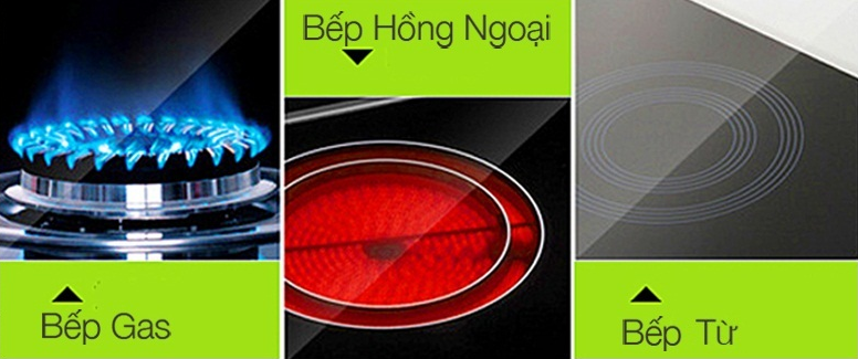 Bếp hồng ngoại và bếp ga loại nào bền hơn