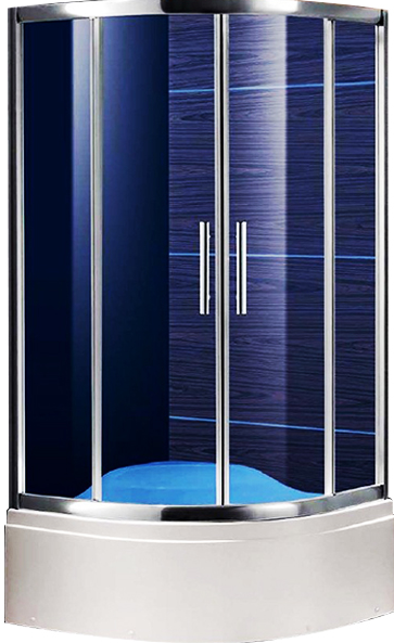 Bồn tắm đứng vách kính Daros