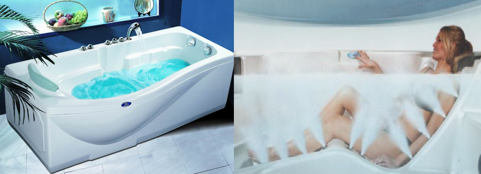Bồn tắm massage có công dụng tuyệt vời với sức khỏe