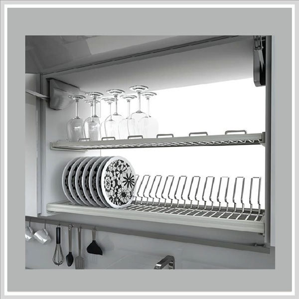 Kệ chén 2 tầng inox 304 Higold 401154