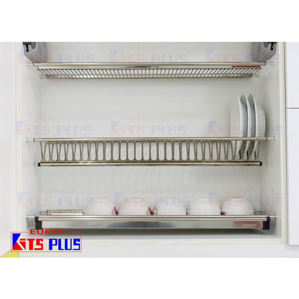 Giá chén bát cố định 3 tầng Eurokit GK12A.90