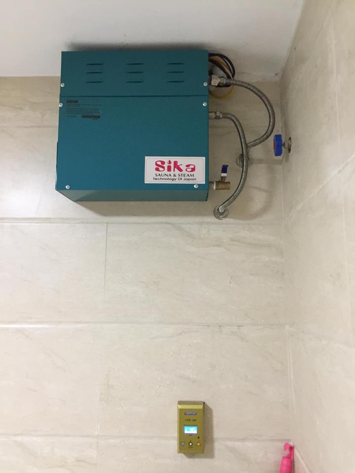 Máy xông hơi lắp đặt tại nhà