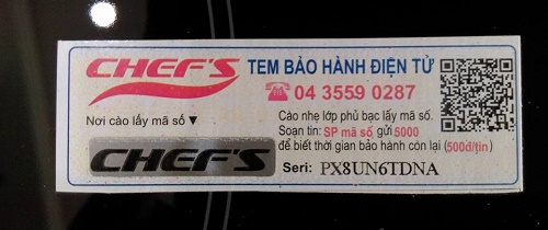 tem-bao-hanh-dien-tu-cua-chefs