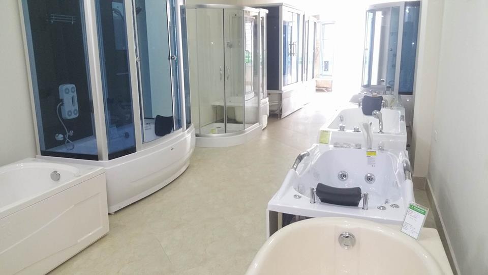 Không gian trưng bày phòng tắm xông hơi của Nội Thất Phương Đông