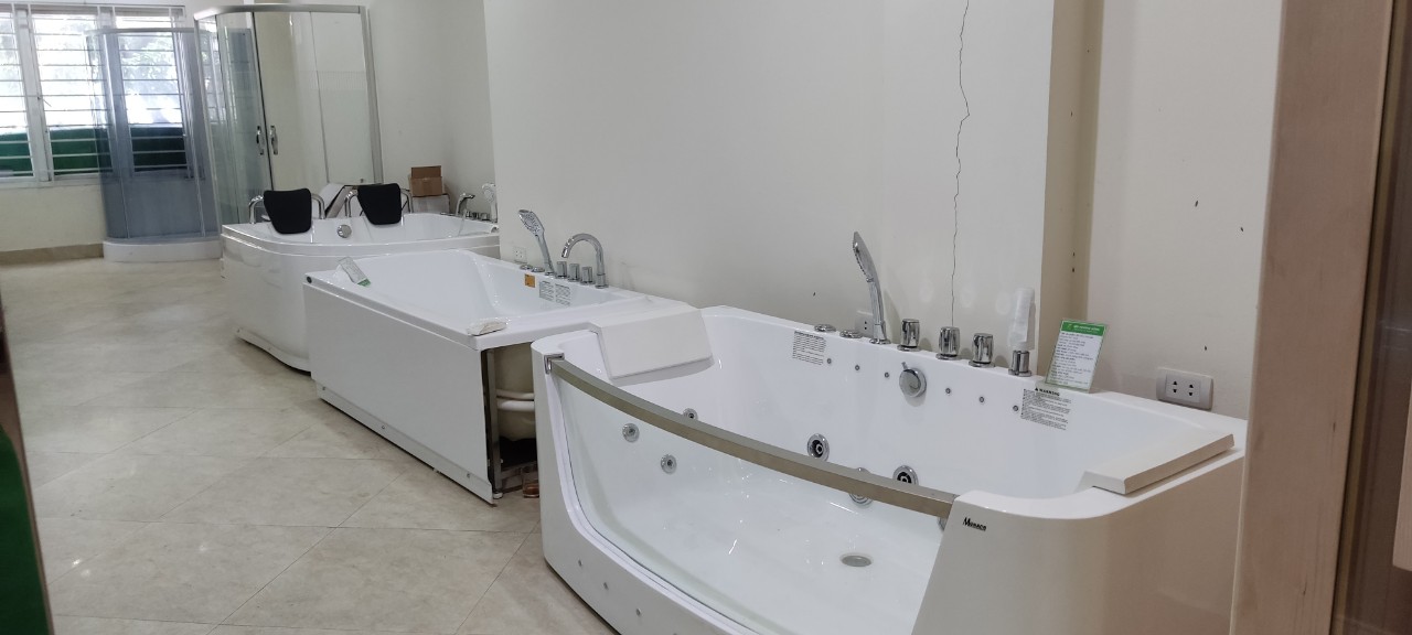 Không gian trưng bày phòng tắm xông hơi của Nội Thất Phương Đông