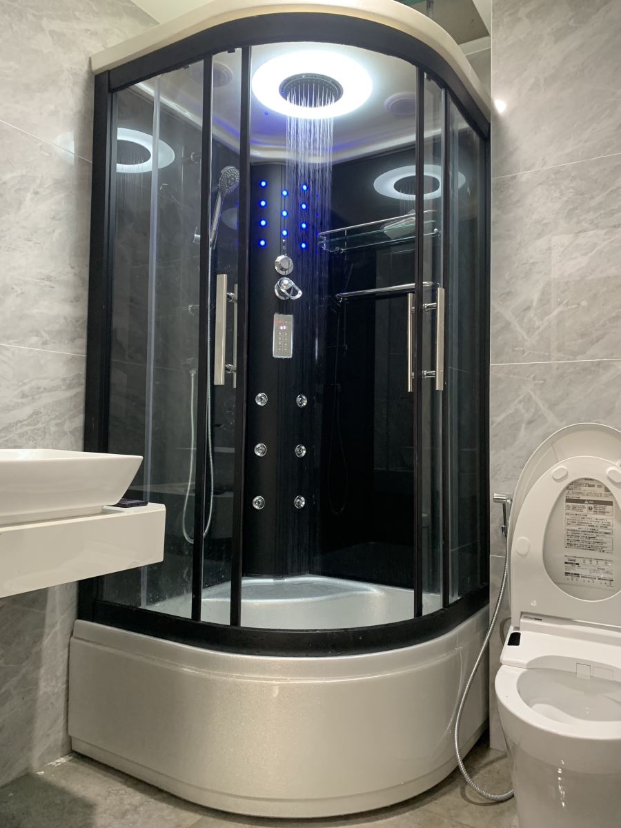 Phòng xông hơi Monaco Nội Thất Phương Đông lắp đặt cho khách hàng