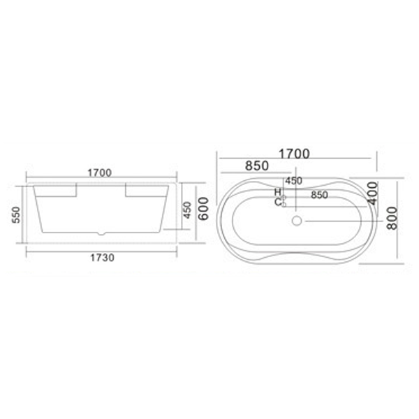bản vẽ kỹ thuật bồn tắm rudylux 005