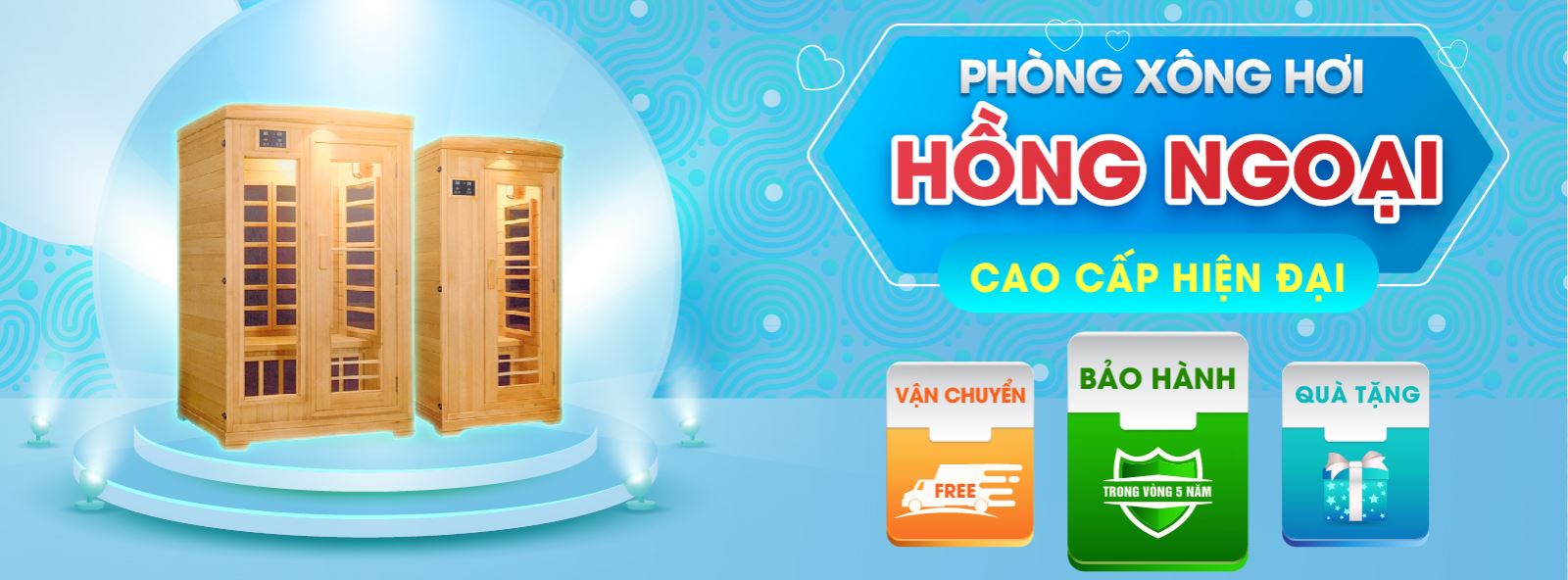 phòng xông hơi hồng ngoại