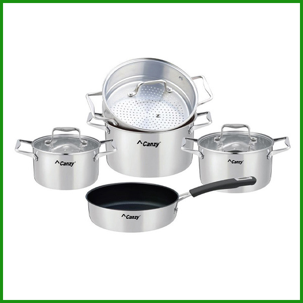 Bộ Nồi Canzy CZ-8LD NOBLE liền đáy
