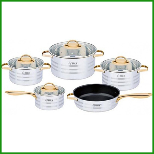 Bộ nồi Arber inox 5 món BRASS