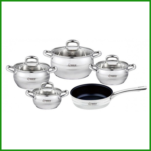 Bộ nồi Arber inox 5 món TIGER