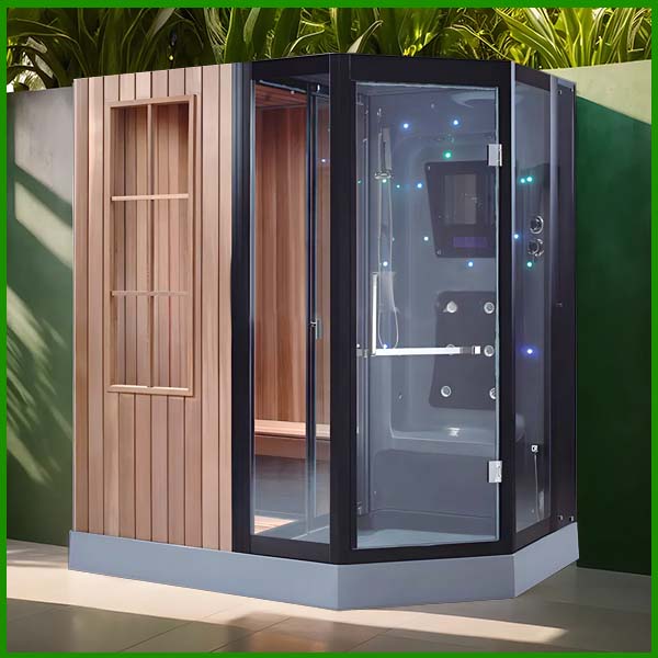 Phòng xông hơi khô kết hợp ướt Rudylux RD-8865