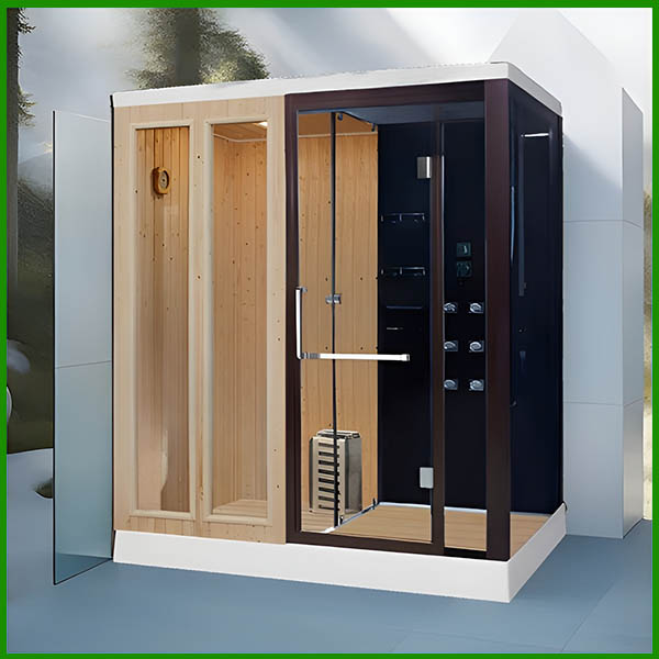Phòng Xông Hơi Khô Ướt Kết Hợp Rudi RUP325