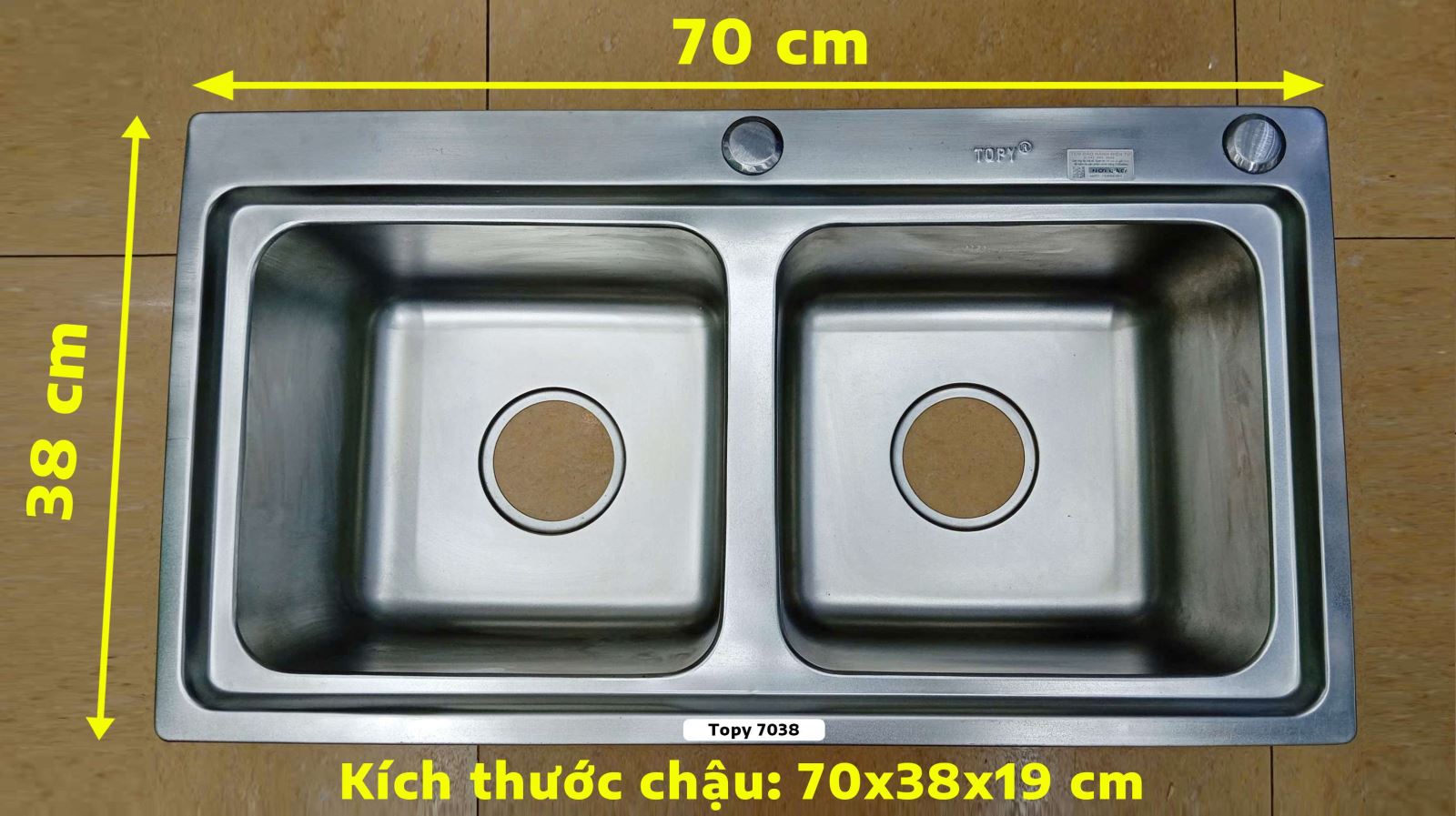 Chậu rửa bát Topy TP-7038