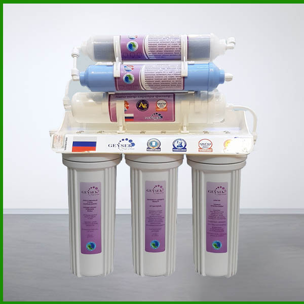 Máy lọc nuớc Nano Geyser 6 lõi ko vỏ