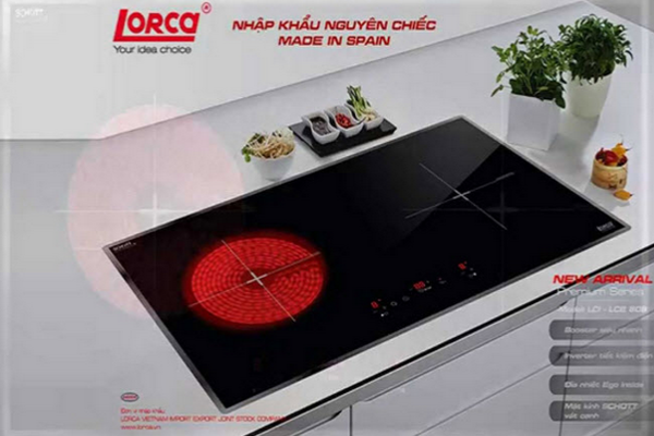 bếp điện từ Lorca nhập khẩu