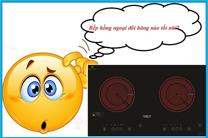 bếp hồng ngoại đôi hãng nào tốt