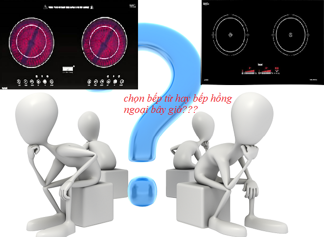dùng bếp từ hay bếp hồng ngoại