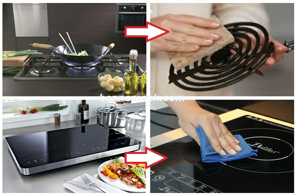 bếp từ và bếp ga cái nào tiết kiệm hơn