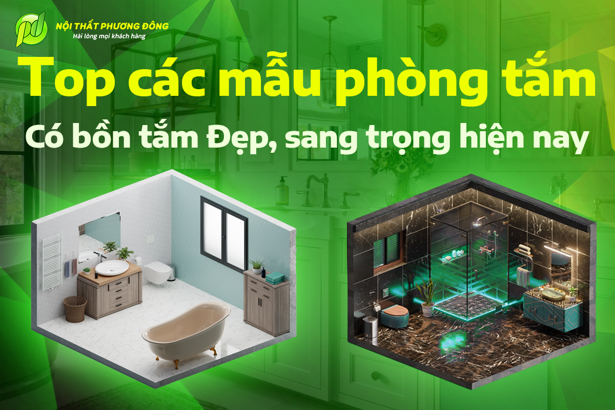 Mẫu phòng tắm đẹp