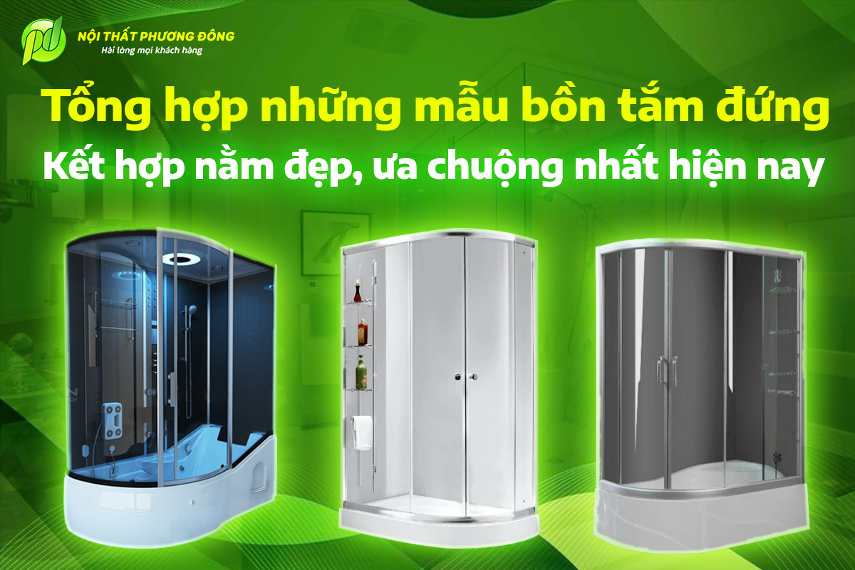 Bồn tắm đứng kết hợp nằm