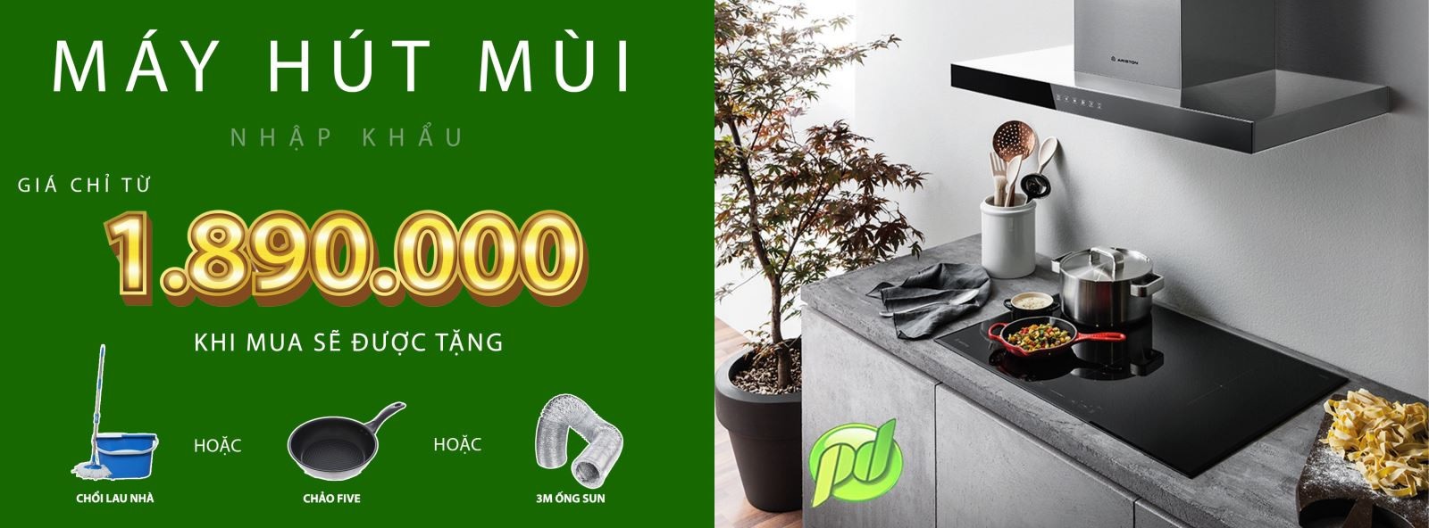 Chương trình khuyến mãi khi mua máy hút mùi tại nội thất Phương Đông