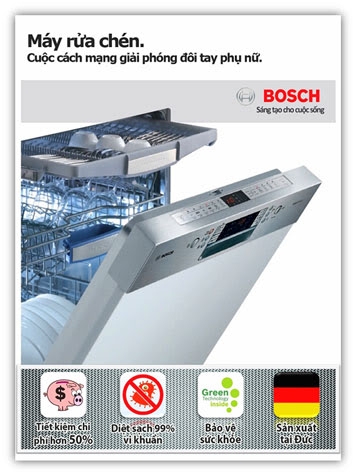 máy rửa bát Bosch