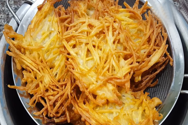  Thành phẩm bánh khoai giòn ngon