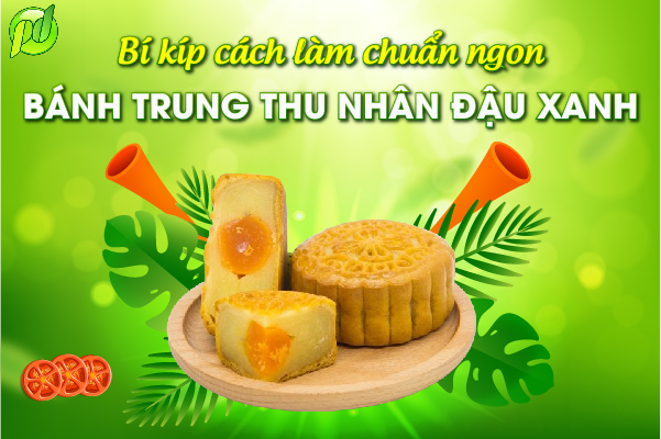 Bánh trung thu nhân đậu xanh