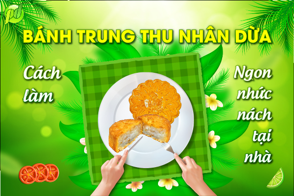 Bánh trung thu nhân sữa dừa