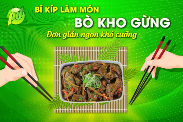 Bò kho gừng