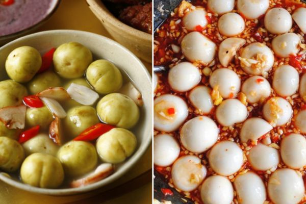 Cà pháo muối nén