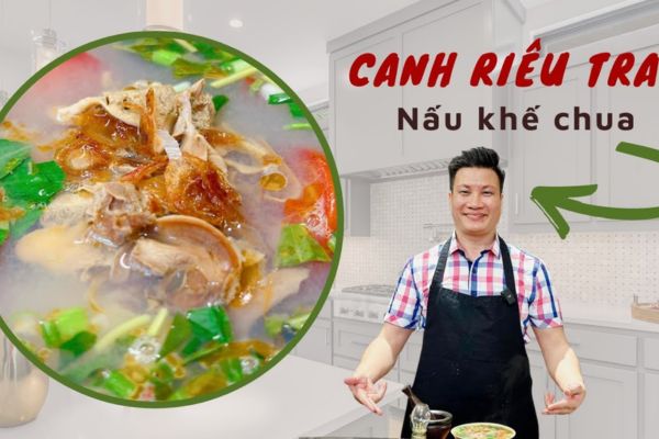 Canh riêu trai