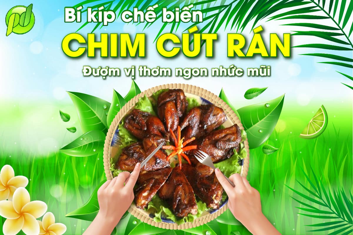 Chim cút rán