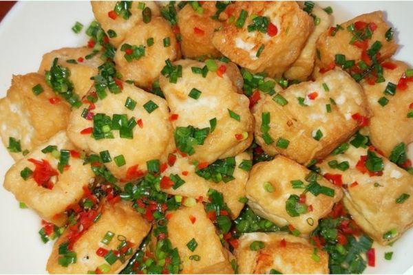 Đậu phụ tẩm hành