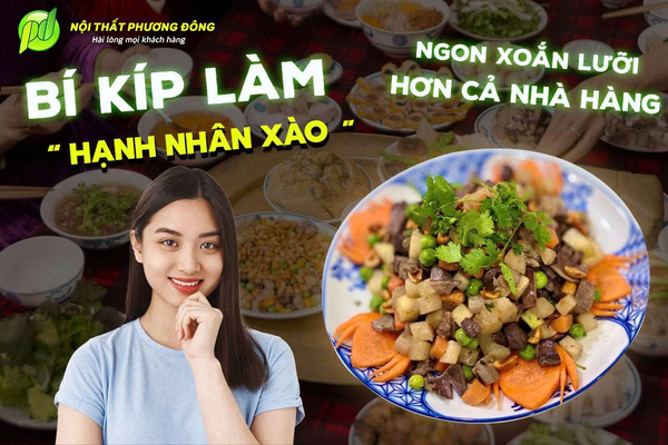 Bí kíp làm hạnh nhân xào ngon