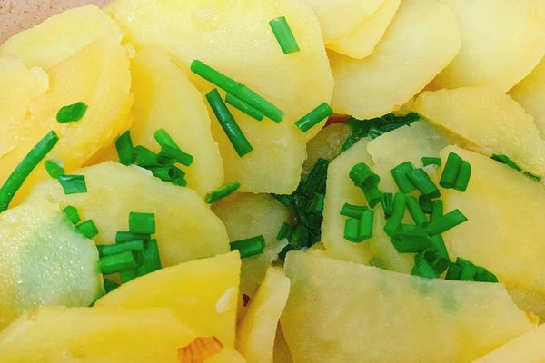 Món khoai tây xào chay vô cùng bắt mắt hấp dẫn