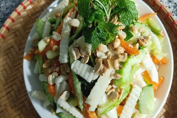  Nộm củ đậu chay thanh mát, dễ ăn