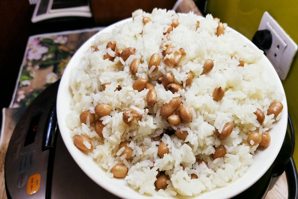  Thành phẩm xôi lạc dẻo thơm