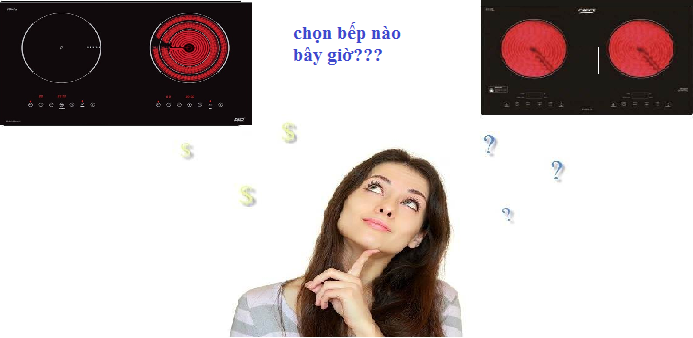nên mua bếp điện từ hay bếp hồng ngoại