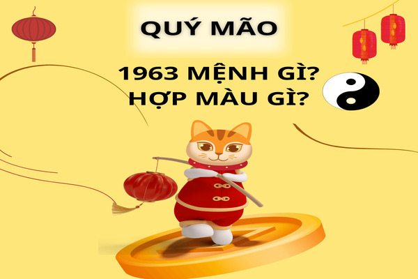  Tuổi 1963 là biểu tượng của sự tinh khiết, mạnh mẽ và quý giá