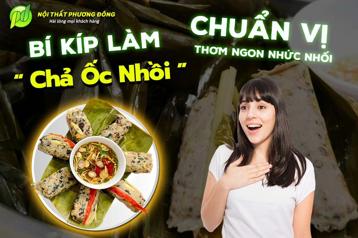 Chả ốc nhồi