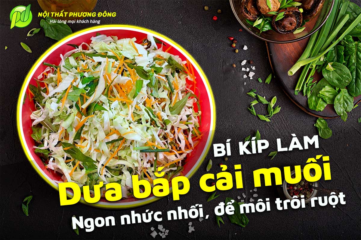 Bắp cải muối dưa