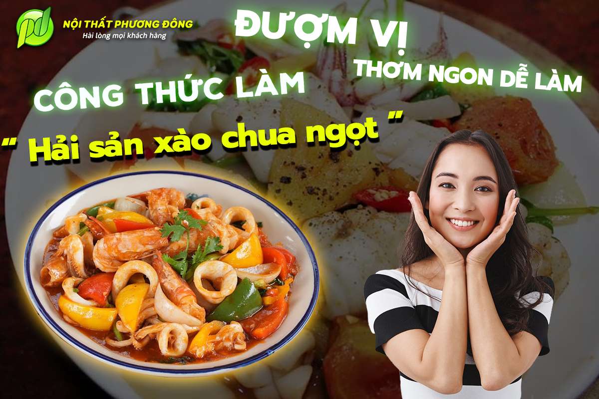 Hải sản xào chua ngọt