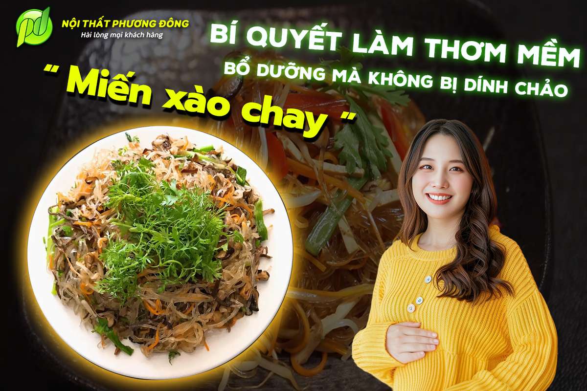 Miến xào chay