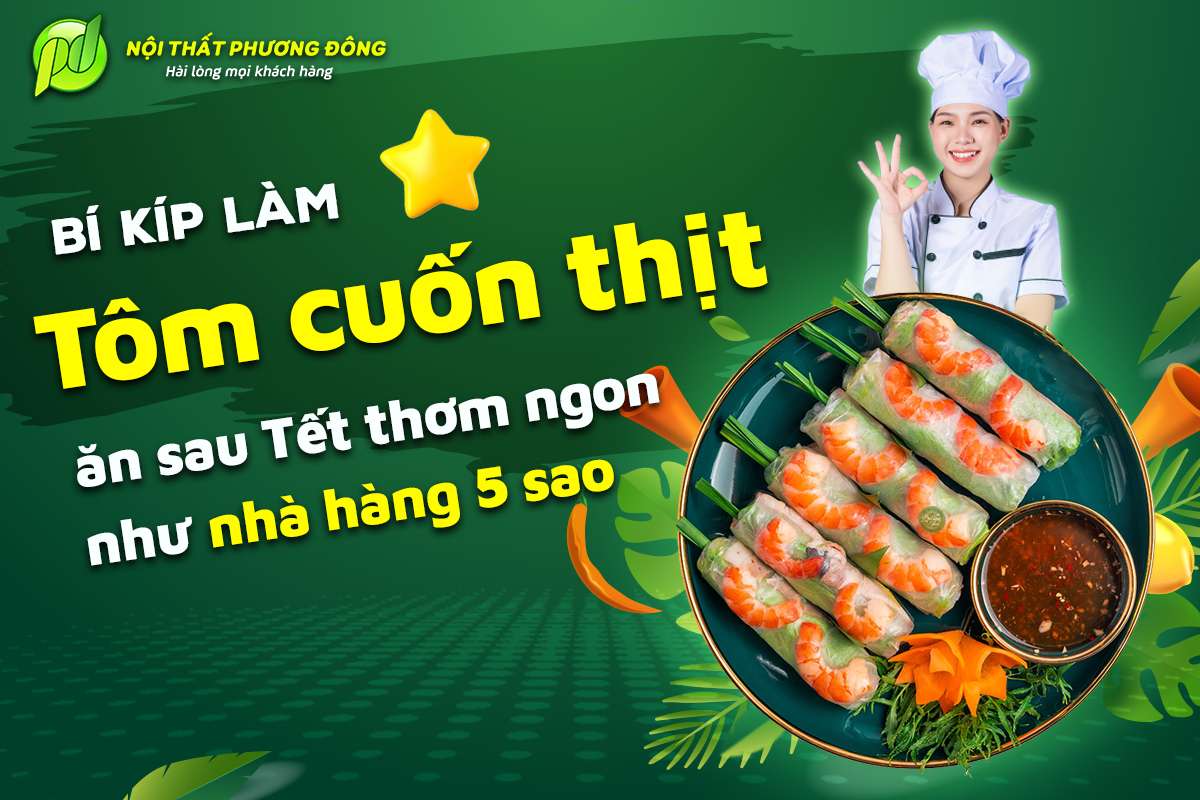 Tôm cuốn thịt