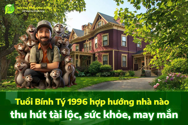 Tuổi Bính Tý 1996 hợp hướng nhà nào thu hút tài lộc, sức khỏe, may mắn