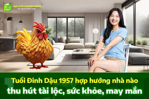 Tuổi Đinh Dậu 1957 hợp hướng nhà nào thu hút tài lộc, sức khỏe, may mắn