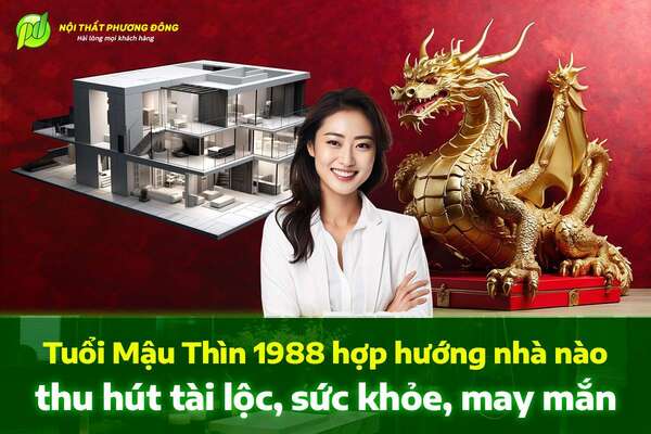 Tuổi Mậu Thìn 1988 hợp hướng nhà nào thu hút tài lộc, sức khỏe, may mắn