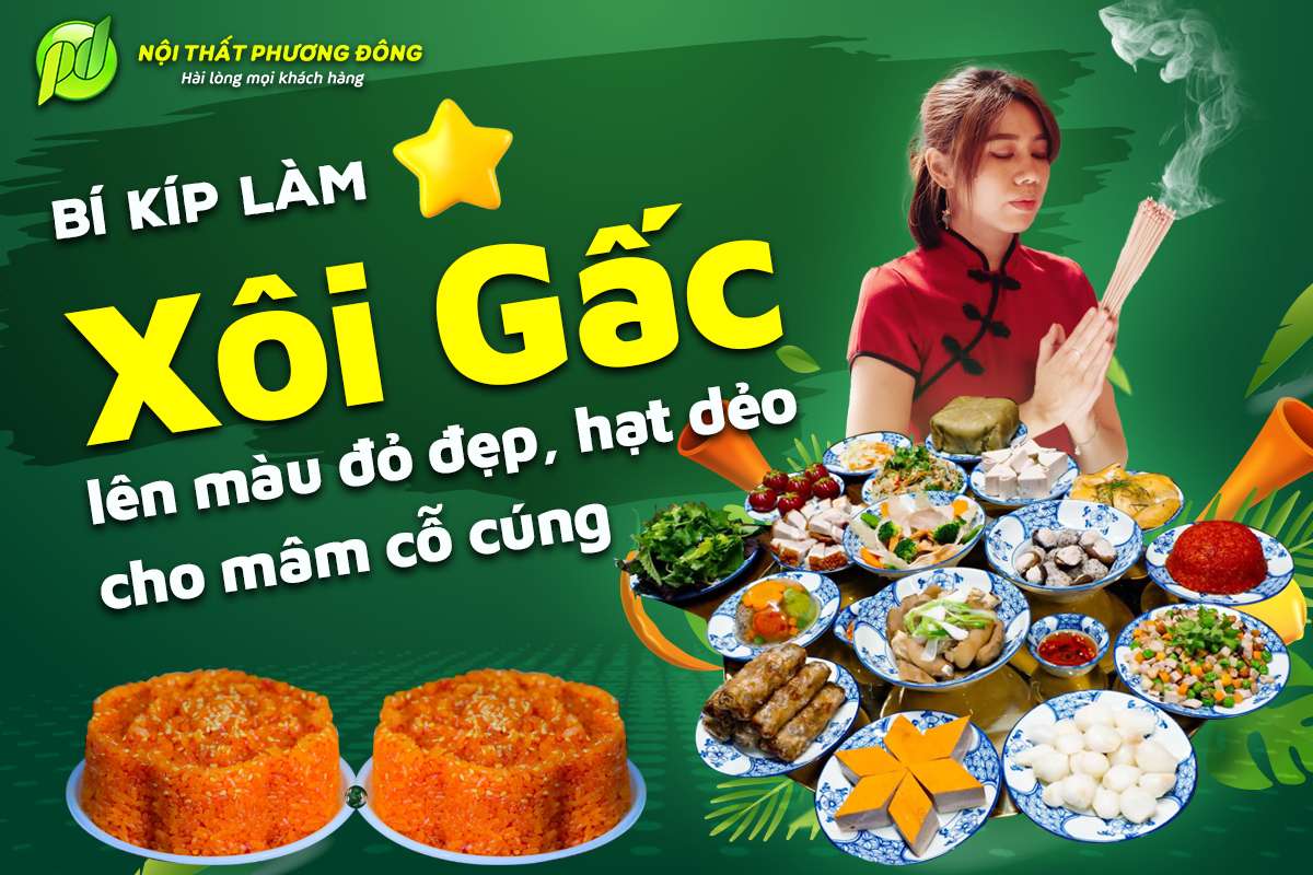 Xôi gấc